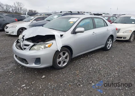 2011 Toyota Corolla Le z USA, uszkodzony, nr VIN 2T1BU4EE1BC605792